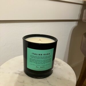 Boy Smells Italian Kush Black Candle